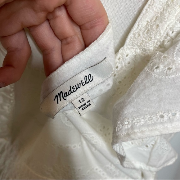 Madewell Eyelet Dress with Cut Out Detail - Picture 7 of 11